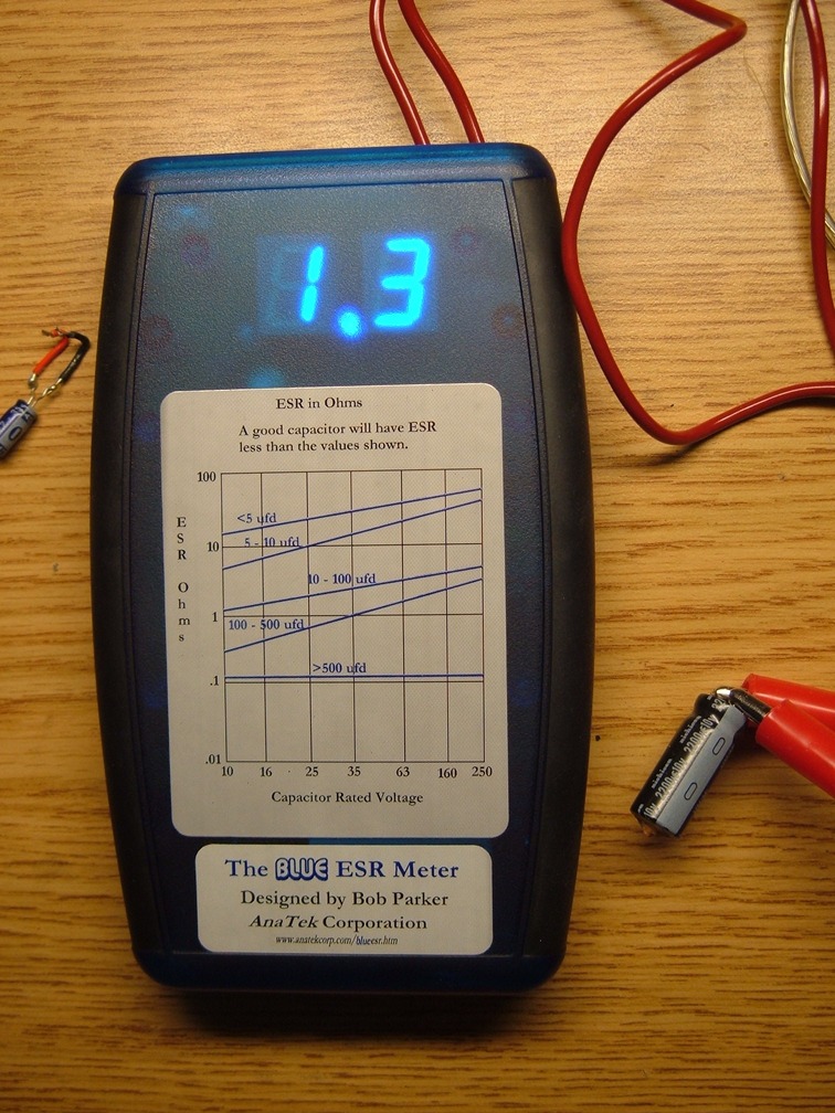 BLUE ESR METER / BLUE RING TESTER BlueESRcomplete