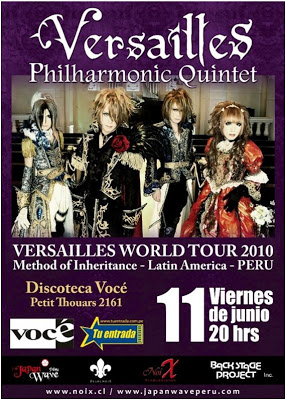 (Visual Kei xD) Versailles philharmonic quintet  Flyer