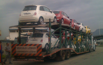 Fiat 500 para comercialização já chegaram ao Brasil... Diversas_060