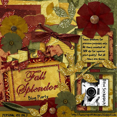 أكبر مجموعة سكرابز بناتى مقسمة LLW_BonScrapatitDesigns_FallSplendorBlogParty_Preview