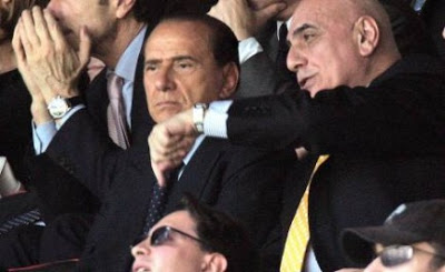 بيرلسكوني :" ريال مدريد يمتلك السرعة في أرضية الملعب " Berlusconi_galliani