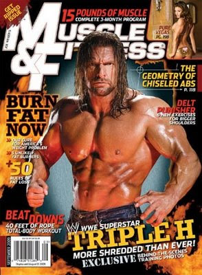 The Game Triple H em  capa de revista Hhh