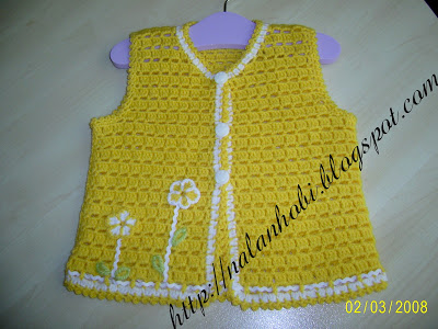 Crochet الكروشية و جيليه كروشية اصفر للبنات             الباترون                م.ن Sar%D8%A4%C2%B1