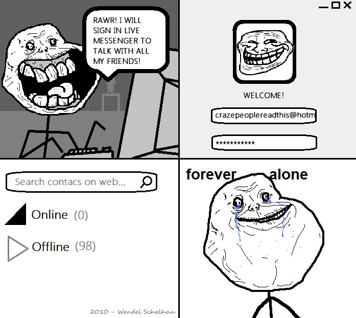 Trollface parte 3 Forever Alone :A! Forever_alone