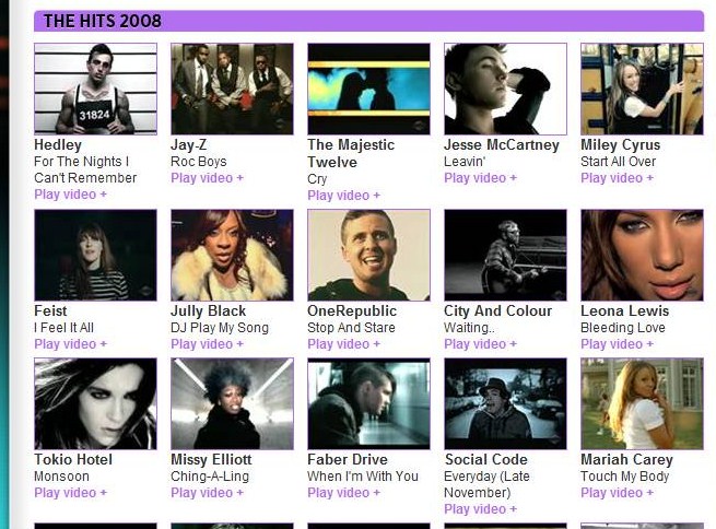 MuchMusic- Hits del 2008 Monsoon# 11 2008