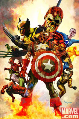 Quadrinhos Marvel Zombies - Coletânea com as 2 temporadas completas Marvelzombies1c