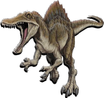 Misión 3: Sangrienta cena familiar. Spinosaurus