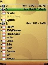 X-plore 1.51 Full S60v3 v5 SymbianOS9.x 1iCON iPhone Style ArabPDA Clip2