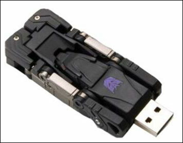 Se viene Transformers...y su merchandising Usb3