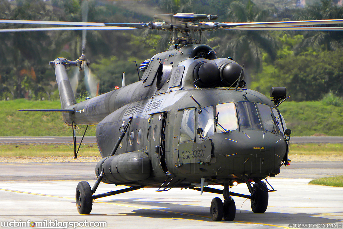 MI-17 Ejército Colombiano MI-17_EJC-3390_TOLEMAIDA_WEBINFOMIL