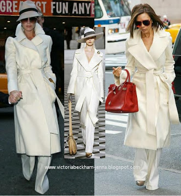 مجموعة أزياء شتوية و خريفية للصبايا  MarcJacobsWinterWhiteCoat