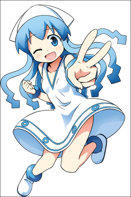 Cuales son para ti los mejores personajes de manga/anime? Ika_musume