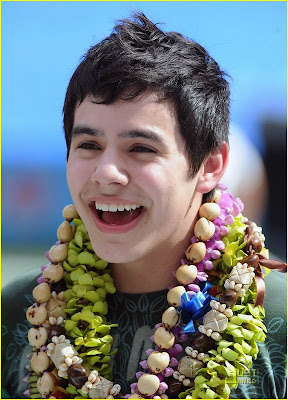 Imagenes de David Archuleta en Hawaii 1