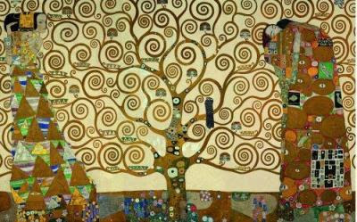 EL UNIVERSO ES UN DRAGON VERDE... - Página 12 Gustav-Klimt-The-Tree-of-Life---Stoclet-Frieze-4086