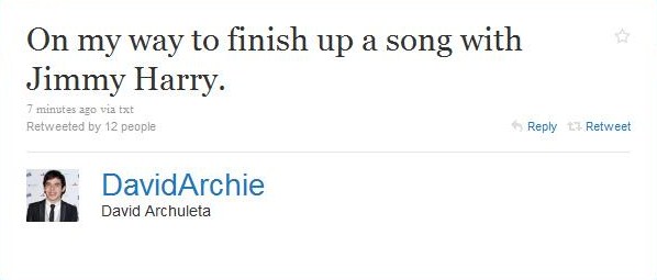 The Offical David Archuleta Twitter - Page 2 Song