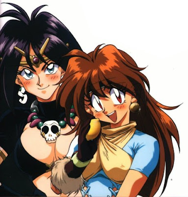 Take Slayers excellent - Lina conoce a Naga Lina-Naga-slayers-anime