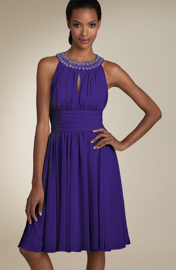 MOR ELBİSELER Purple-dress