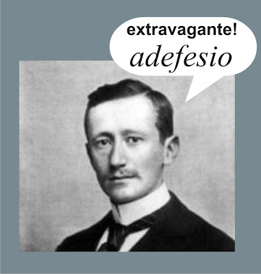 Insultos de la gente de antes! Adefesio