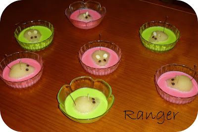 Ratones de pera en gelatina de fruta (por Ranger) P1010354