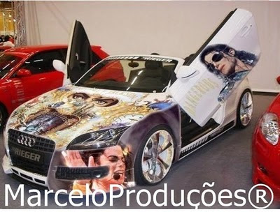 Carros personalizados com Michael Jackson Cats26