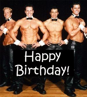 Une année de plus pour la courge HappyBirthdayChippendales