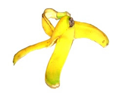 ayer me la bole 8 veces Banana_peel