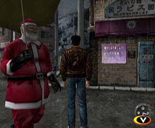 Jogos de Natal Shenmue_santa1