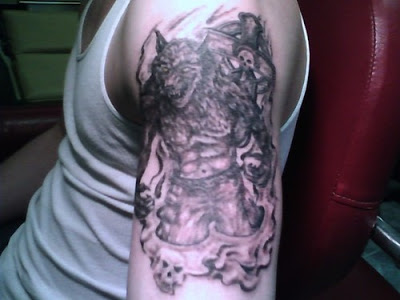 Werwolf , Geister and more Werewolf-tattoo-3