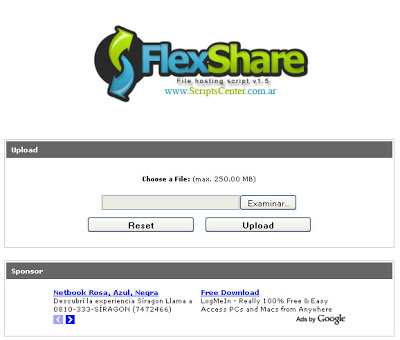 FlexShare v1.5 – Script hosting - Clon de FreakShare [script] FlexShare