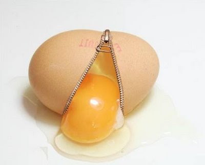 சிப்பு வைத்து  அமைத்த படங்கள் Unzipped-20egg