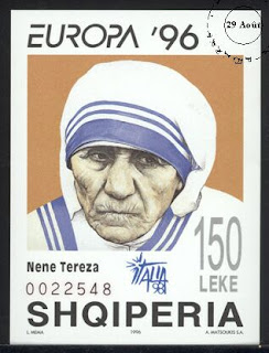 அன்னை தெரேசா Albania-stamp3778nene-tereza