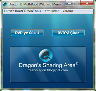 Dragon® Multiboot Dvd Pro Menu1