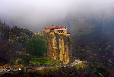 Coolest Monasteries around the world Meteora