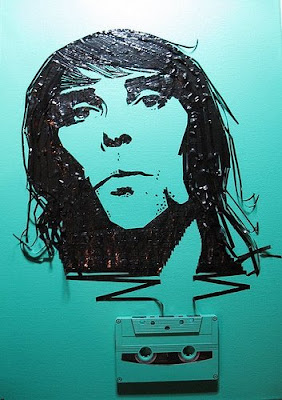 Cassette Reel Art Ian-brown