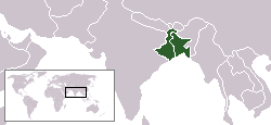 10 Bahasa yang paling banyak digunakan di dunia Bengali-language-map