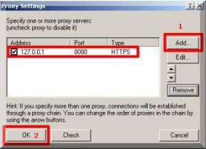 TUTORIAL PROXIFIER + PROXOMITRON  Proxy-pf