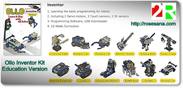 {Jual} OLLO Inventor Robot KIT Ollo-inventor-kit