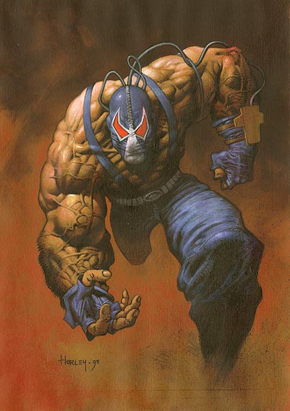 Baki Hanma, Kenichi Shirahama y Joystick vs Sargento Metalico, Berserker, Mr X y Bane Batman_bane