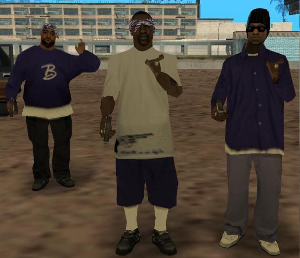 Skin's - Ballas • Smoke_OWNA • New-Ballas-Gang