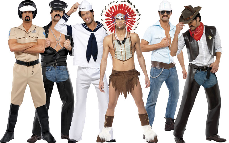 Quelle tenue pour la prochaine gay pride ? Village-People-Fancy-Dress-