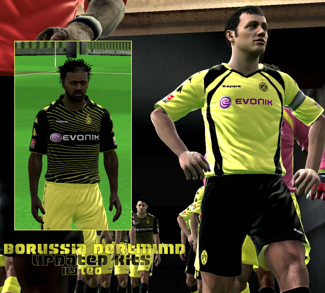 Borussia Dortmund updated kits Borussia