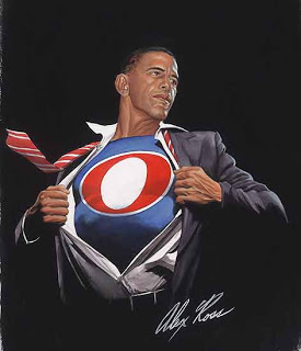 ¿Que personas famosas son fans de Superman o al menos muestran afinidad por el personaje? - Página 2 Obama_superman