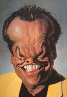 வித்தியாசமான "கேரிகாட்ஷர்" படங்கள் - நகைச்சுவை பதிவு... Jack-Nicholson