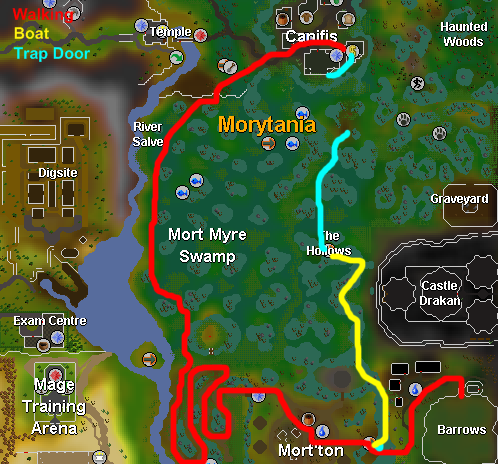 Barrows! Map