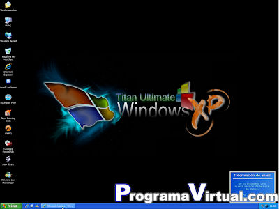 DESCARGAR WINDOWS XP TITAN 2009 Screenshot9