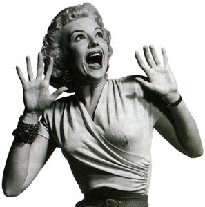 The "going mad"-topic Woman-screaming