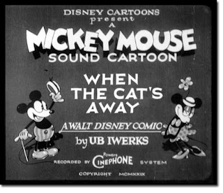 1929 - Mickey Mouse - When The Cat's Away 1