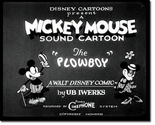 1929 - Mickey Mouse - The Plow Boy 1