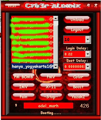 Cyb3rAtomix boot for Yahoo messenger and Client Yas