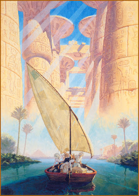 لوحات رسم بريشة السحر والخيال: Fantasy Painting  LrsSPEC11-098BowmanEric-TheBuriedPyramid